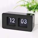 Automatic Flip Clock, Retro Nostalgic Clock,Digital Desk Table Page Down,for, Small