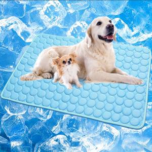 Dog Cooling Mat, Q-Max>0.4 Pet Dog Self Cool Pad, Ice Silk Washable Summer Cooled Mat for Dogs Cats, Kennels, Crates and Beds
