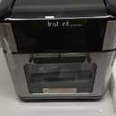 Instant Pot 10QT Air Fryer, 7-in-1 Functions with EvenCrisp Technology that Crisps, Broils, Bakes, Roasts, Dehydrates, Reheats & Rotisseries, Includes over 100 In-App Recipes, Stainless Steel