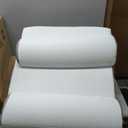 Bedluxe Adjustable 4pcs Bed Wedge Pillow Set, Memory Foam Wedge Pillows Post Surgery for Back, Neck, Leg Pain Relief, Pillow Wedge for Sleeping, Sitting up in Bed, Acid Reflux and GERD, White/Grey (Adjustable 9&12 Inch + 2 Head Pillow)