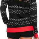 Tipsy Elves Women's Christmas Sweaters - Women's Ugly Christmas Sweaters - Embellished Winter Holiday Pullovers (M)