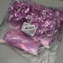 Happy Mothers Day Decorations Melsan 3 Pack 3.2 x 8.2 ft Pinkish Purple Tinsel Fringe Curtain Backdrop, Sparkling Metallic Party Decorations for Girls Birthday, Bachelorette, Wedding, Photo Booth