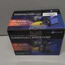 1200 GPH Submersible Water Pump Ultra Quiet for Pond,Aquarium,Fish Tank,Fountain,Hydroponics (Blue; 1 Pack)