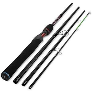 KastKing Brutus Spinning Rods & Casting Fishing Rods, Brute Tuff Composite Graphite & Glass Blanks, Stainless Steel Line Guides w/Zirconium Oxide Rings Tip Top, Chartreuse Strike Tip