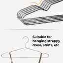 StorageWorks 4mm Super Thick Metal Wire Hangers, Heavy Duty Stainless Steel Clothes Hangers for Coats, Shirts Jackets, Pants, Suits, Space Saving Silver Hangers for Closet, 20 Pack