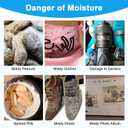 Silica Gel Packets  500 Packs 5 Gram Moisture Absorbers Food Grade Silica Packets, Premium Desiccant Packs for Storage, Color Indicating Desiccant for Spices, Jewelry, Shoes, Electronics, Tool Box