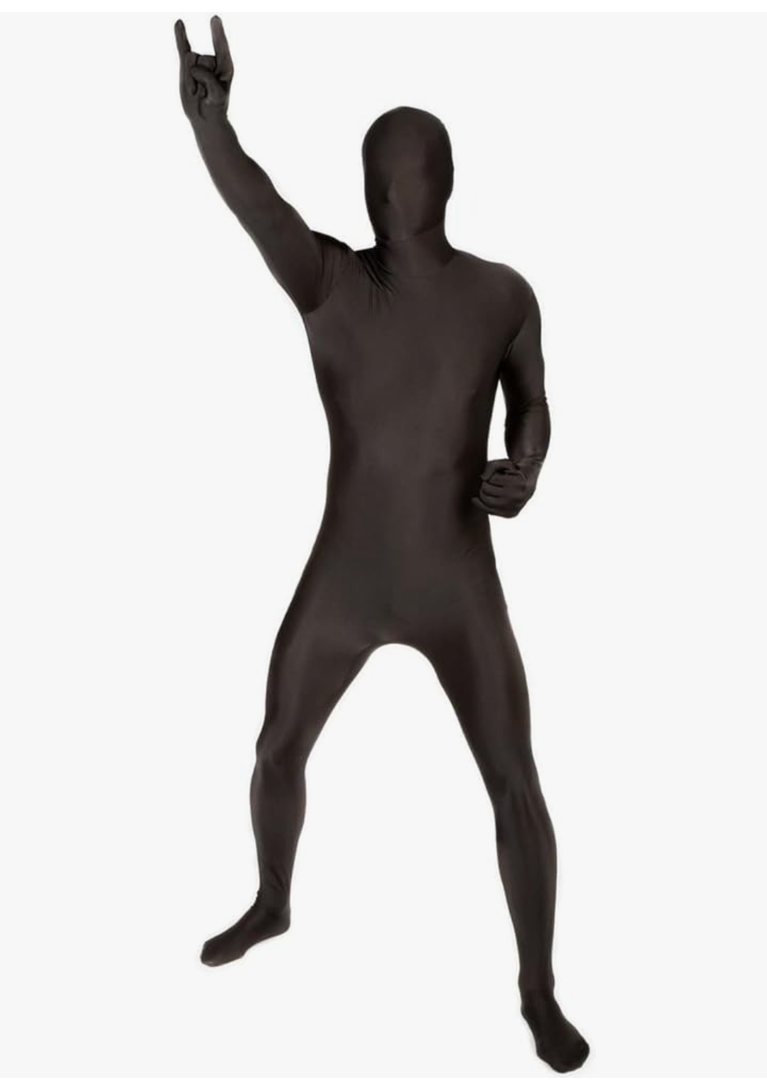 Morphsuits Full Body Costume Halloween Bodysuit, Spandex Bodysuit Costumes Adult, Morph Suits Adults, Mens Halloween Costumes Size XXL