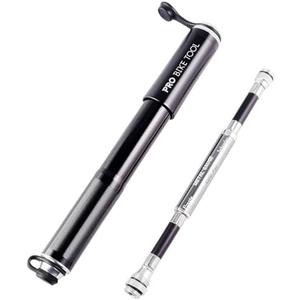 Pro Bike Tool Mini Bike Pump - Compact and Portable Bicycle Tire Pump for Fast Inflation - Compatible with Presta and Schrader Valves - Lightweight and Durable Design - Essential Bicycle Accessories