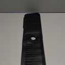 24 Inch Longer Faucet Mat for Kitchen Sink, 5 Slope Fast Self-draining, Kitchen Sink Splash Guard Silicone Sink Faucet Mat Splash Guard Kitchen Sink Area Tidy Splash Faucet Guard Draining Mat (Black)