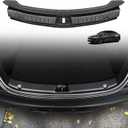 BestEvMod 2026 Tesla Model Y Upgrade Rear Bumper & Trunk Sill Cover Protector Bumper Guards Compatible with Tesla Model Y Juniper 2026 Refresh