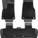 Topfit Floor Mats for Tesla New Model Y Juniper PU Leather Floor Mats for Tesla Model Y Accessories 2025-2026