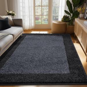 Washable Area Rug 48" x 72", Non Slip Kitchen Rug for Floor, Absorbent Entrance Runner Rug for Bedroom, Living Room