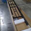 DNYN Twin Triple Bunk Bed with Built-in Ladder, Twin-Over-Twin-Over-Twin Size Metal Bunkbeds w/Safety Guardrails for Kids/Teen/Adults Bedroom, Home Furniture for Dorm, Guest Room, Black