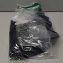 floralhue Scrub Jackets for Women, Zip Front Medical Jacket, Nurse Caots, Black, L