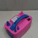 QIPUMP Balloon Pump Electric,110V 600W Balloon Blower Inflator Dual Nozzle Air Pump Balloons Inflator for Decoration, Party, Sport,Gifts:2 Balloon Tying Tools (Rose Red)