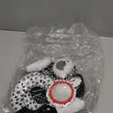 XIXILAND Baby Spiral Plush Toys, Black and White Baby Car Seat Toys, High Contrast Infant Newborn Toy 0-6 Months for Stroller Crib Mobile, Sensory Toy Best Gift for 0 3 6 9 12 Months Boys Girls