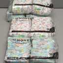 The Honest Company Clean Conscious Diapers for Sensitive Skin | Hypoallergenic, Fragrance Free | Gender Neutral Prints | Club Box, Size 1 (8-14 lbs), 136 Count