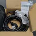 Level 2 EV Charger - Portable 40 Amp 9.6kW EV Charger, NEMA 14-50 Plug Electric Vehicle Charging Stations for J1772 Electric Cars, 25' Cable Smart 240V EV Chargers for Home