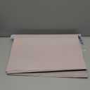 Y YOMA Legal Size - 25 Pack Colored Hanging File Folders Decorative Hanging Folder Cute Pretty File Folder for Filing Cabinet Office Home with 1/5-Cut Adjustable Tabs, Morandi Purple
