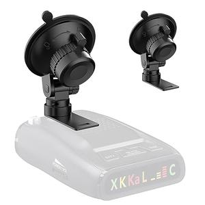 Radar Detector Mount,Car Windshield &Dashboard Suction Cup Bracket,Suitable for UNIDEN R1 R2 R3 R4 R7 DFR3 DFR6 DFR7 DFR8 DFR9 Radar Detector (Only Applicable to Uniden Models),Easy to Install