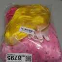 Spooktacular Creations Halloween Pink Princess Dress, Kids Princess Dress Up, Peach Crown Costume for Girls Birthday (Medium(8-10 yrs))