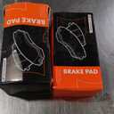 A-Premium Front & Rear Ceramic Disc Brake Pads Set Compatible with Select Ford and Lincoln Models - For F-150 2004-2008, Mark LT 2006-2008, with Hardware, 8 Pcs