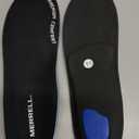MERRELL Premium Comfort Insoles for Men - Orthotic Insoles with Slow Rebound Memory Foam & Semi-Rigid Cork Layer for support - Plantar Fasciitis Relief, Work Boot, Hiking/For Low to Medium Arch Height, 11