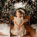 Kate Christmas Arch Backdrops for Photography Outdoor Forest Xmas Archway Party Decor Winter Photo Background, 7x5ft