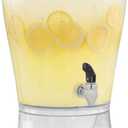 Creativeware 3-Gallon Beverage Dispenser- Poly Prop Beverage Dispenser, Clear, 
Product Dimensions	11"L x 11"W x 19"H
Capacity	3 gallons