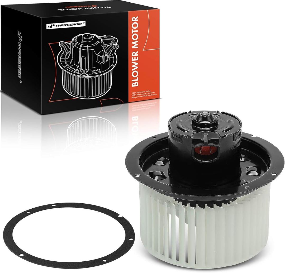 A-Premium Front HVAC Heater Blower Motor Compatible with Lincoln Town Car 1998-2002, V8 4.6L - Replace# YW1Z19805CA, XF3Z18504AA