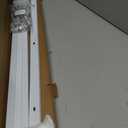 Ceiling Curtain Track, Curtain Track with Roller Hooks, 9ft - 12ft Ceiling Mounted Rail Set for Room Divider, White