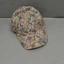 Floral Baseball Cap Cotton Dad Hat Adjustable Print Ball Cap for Women