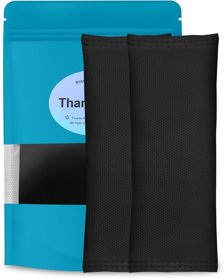 Shoe Deodorizer (Count of 2) - Shoes Odor Eliminator | Last for 24 Months, Shoe Freshener Smell Remover for Soccer Gear, Boot, Sneaker and More, Black02