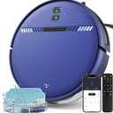 Robot Vacuum, Robot Vacuum and Mop, 2 in 1 Vacuum Mop Robot with 2300Pa Suction, Schedule for Self-Charging, Ideal for Pet Hair, Hard Floor