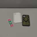 Case for iPhone 16e Heavy Duty Case with Stand, Compatible with MagSafe, Magnetic Armor Resistant Shockproof Protection Camera Cover iPhone 16e Case (Green)