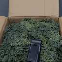 Cedar Christmas Garland with Lights for Mantle - Decorations 9ft Realistic Lighted Faux Pine Garlands for Xmas Home Decoration Indoor Stairs Railing Fireplace Outdoor 9 ft Prelit Garland Door Decor