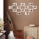 Giftgarden 12 Pack 3.5x5 Picture Frame White, 3.5 by 5 Photo Frames Bulk for Desktop Display or Wall Mount