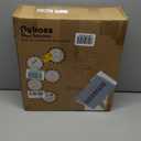 3-in-1 Portable Baby Bouncer & Rocker Chair for Newborn to Toddler - 4 Adjustable Recline Positions, Breathable Cotton Fabric, Natural Vibration, Supports Up to 33 lbs (Oatmeal Khaki)