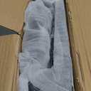 Grand Line Elevated Dog Bowls - 7 Height Adjustable, 10 Tilted Raised Stand With Spill Proof Mat, Two 1.5L Stainless Steel Food Water Bowls for Large Medium Small Dogs (15.4" H)