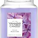 Yankee Candle Lilac Blossoms Scented Candle, 22oz Large Jar with up to 150 Hour Burn Time, Giftable, Birthdays