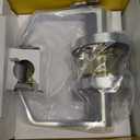 Keyed Entry Grade 2 Commercial Door Locks Heavy Duty Office Door Lever, Non-Handed, UL 3 Hour Fire Rated, ADA Compliant, Satin Chrome Finish 26D, 2-3/4''Backset X-XG-ET-70