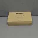 Flat Plug Extension Cord 25 ft, TESSAN Surge Protector Power Strip with 4 AC Outlets 1 USB C and 2 USB A Ports, 900 Joules Protection, Multiple Wall Outlet Extender for Home Office Dorm Essentials