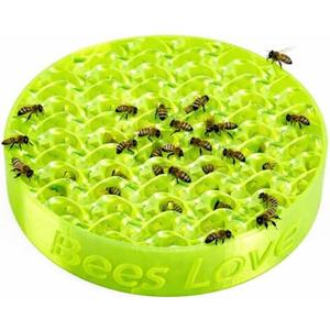 DECOHS Bee Watering Station, Butterfly Bee Feeder and Waterer, Bees Bath Feeding Bowl for Garden Yard Outdoor Decor Beekeeping Supplies