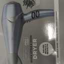 Infiniti PRO CONAIR Hair Dryer with Diffuser and Concentrator, 1875W Style & Shine Blow Dryer with Tourmaline and Ionic Conditioning to Fight Frizz, 3 Heat & 2 Speed Settings, Blue