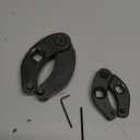 Orion Motor Tech Gland Nut Spanner Wrench Kit for 1" to 6" Gland Nuts, 1266 & 7463 Hydraulic Cylinder Wrench Set, 4pc Large & Small Wrench Set with 1/2" & 3/4" Drive for Hydraulic Cylinders Repairs