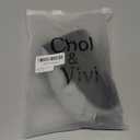 Chol&Vivi Dog Shirt, 2pcs Blank Cotton Shirts Fit for Extra Small to Extra Large Size Dogs, Sleeveless Apparel Soft and Lightweight, Tank Top for All Breeds, Black and Grey, X-Large (XL (21" Chest))