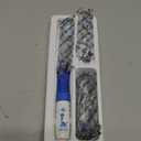 SEAGO Kids Electric Toothbrush with 2 Mins Brushing Timer and 8 Replacement Bursh Heads,Rainbow LED Light Make Brushing Fun, Blue Color Boys Battery Powerd Toothbrush for 4-12 Years Old