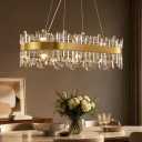 Luxora Elegance Gold Crystal Chandelier