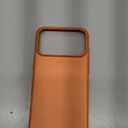 ORNARTO Compatible with iPhone 17 Pro Max Case 6.9", Slim Liquid Silicone 3 Layers Soft Gel Rubber Shockproof Protective Cover with Anti-Scratch Microfiber Lining-Dusty Orange