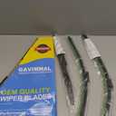 Gavimnal 26"+21"+16" Silicone Wiper Blades Replacement For Lexus RX350 RX450h 2016-2022,All-Season Front Rear Windshield Wiper Blades(Set of 3)